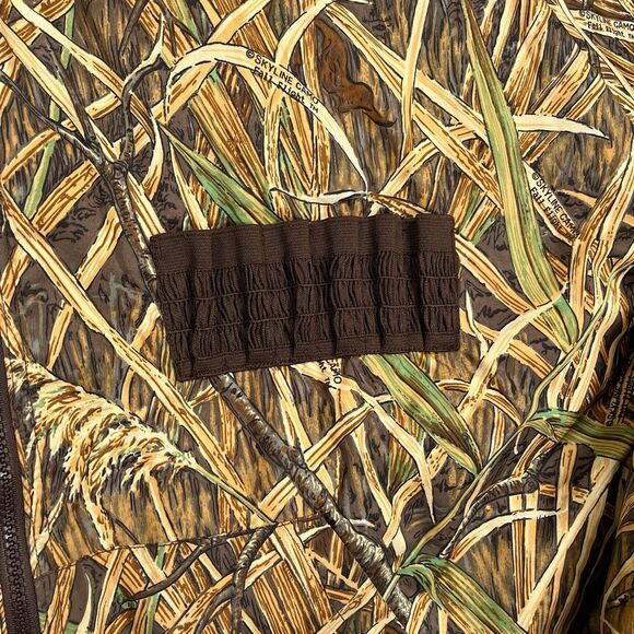 Vtg Mount'n Prairie Hunting Jacket Mens 4XL Skyline Camo Fall Flight Waterfowl - Picture 9 of 11